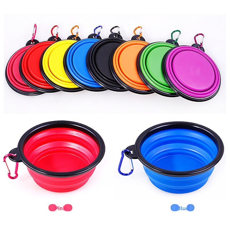 Collapsible Travel Pet Bowl/ Portable Feeding Dish