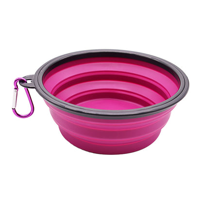 Collapsible Travel Pet Bowl/ Portable Feeding Dish