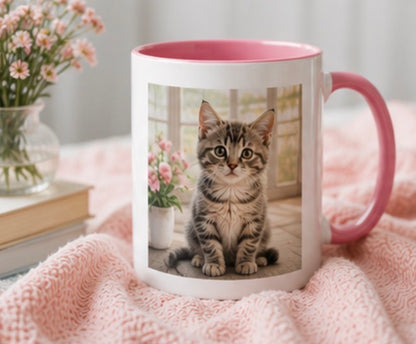 Personalised Pet Photo Mug | Custom Dog & Cat Picture Mug Gift