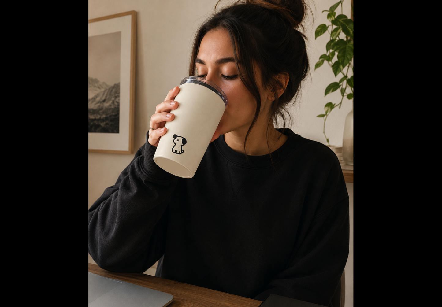 Puppy travel mug
