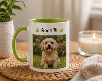 Personalised Pet Photo Mug | Custom Dog & Cat Picture Mug Gift
