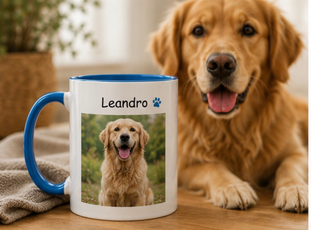 Personalised Pet Photo Mug | Custom Dog & Cat Picture Mug Gift