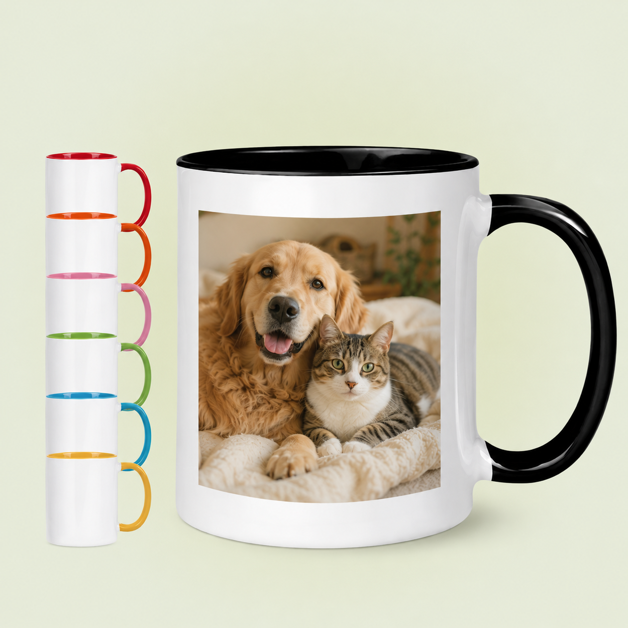 Personalised Pet Photo Mug | Custom Dog & Cat Picture Mug Gift