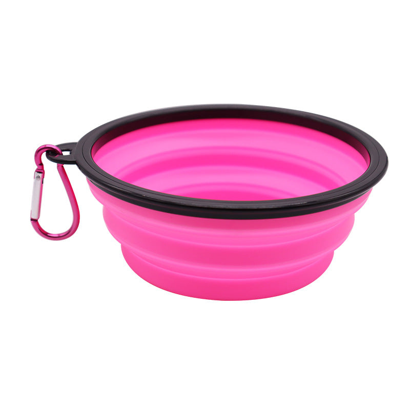Collapsible Travel Pet Bowl/ Portable Feeding Dish